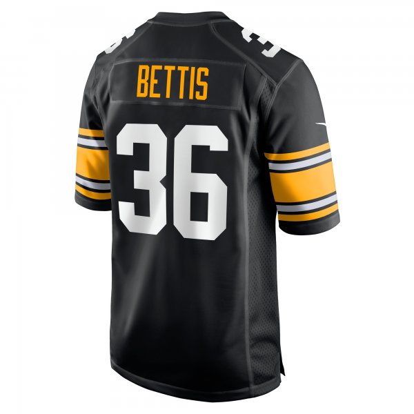 Men's Pittsburgh Steelers Jerome Bettis Nike Black Retired Player Jersey