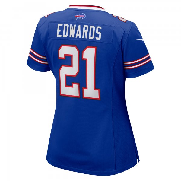 Women's Buffalo Bills Mike Edwards Nike  Royal Team Game Jersey