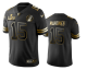 Men's Kansas City Chiefs #15 Patrick Mahomes Black Super Bowl LIV Golden Edition Jersey