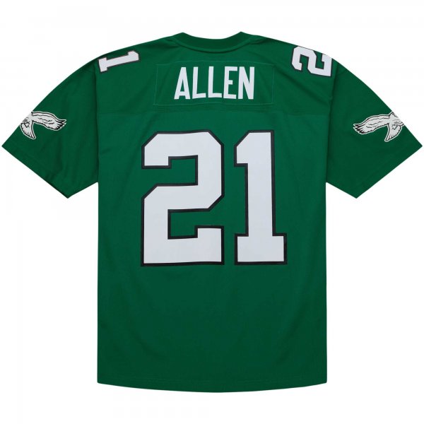 Men's Philadelphia Eagles Eric Allen Mitchell & Ness Kelly Green Legacy Replica Jersey