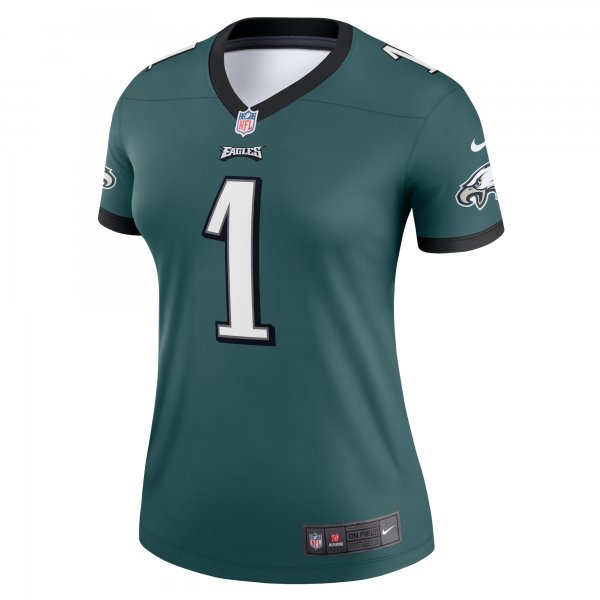 Women's Philadelphia Eagles Jalen Hurts Nike Midnight Green Legend Jersey