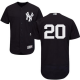 New York Yankees #20 Jorge Posada Navy Blue Flexbase Collection Stitched MLB Jersey