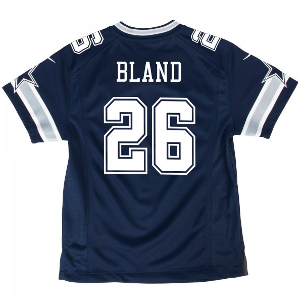 Youth Dallas Cowboys DaRon Bland Nike Navy Game Jersey