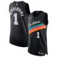 Men's Unisex San Antonio Spurs #1 Victor Wembanyama Nike Black 2025/26 Authentic City Edition Jersey