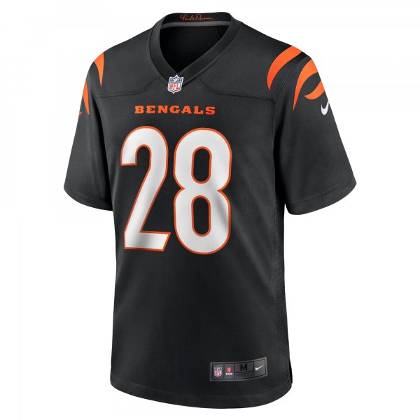 Men's Cincinnati Bengals Joe Mixon Nike Black Player Game Jersey