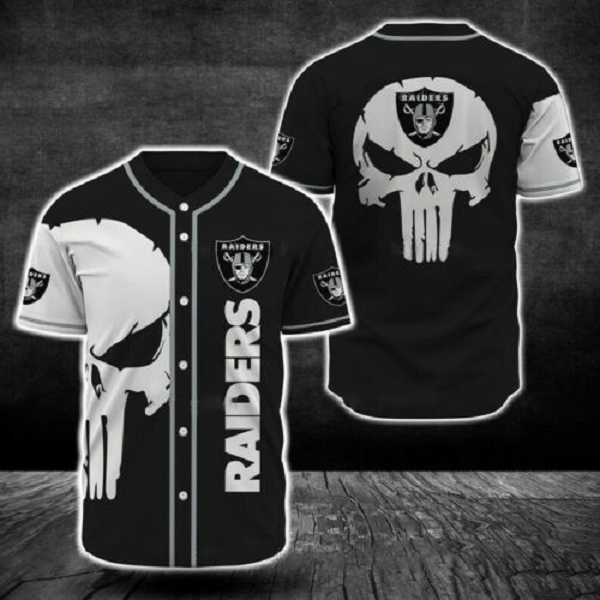 Las Vegas Raiders NFL Stitched Fashion Baseball Legend Jersey