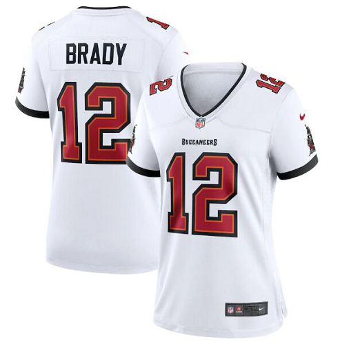 Women's Nike Tampa Bay Buccaneers #12 Tom Brady White Game Jersey