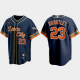 Houston Astros Michael Brantley 2021 City Connect Replica Men's MLB Jersey - Navy