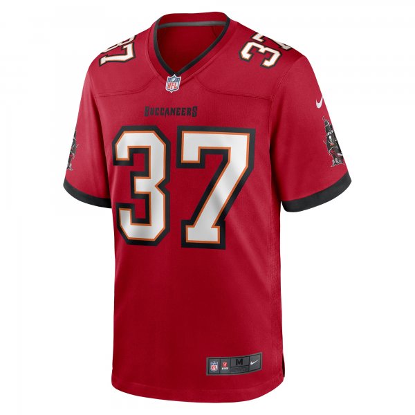 Men's Tampa Bay Buccaneers Tavierre Thomas Nike  Red  Game Jersey