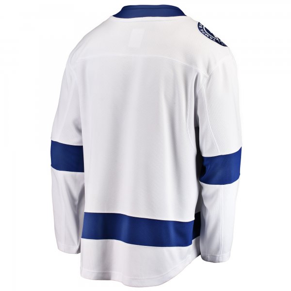 Men's Tampa Bay Lightning Fanatics White Breakaway Away Jersey