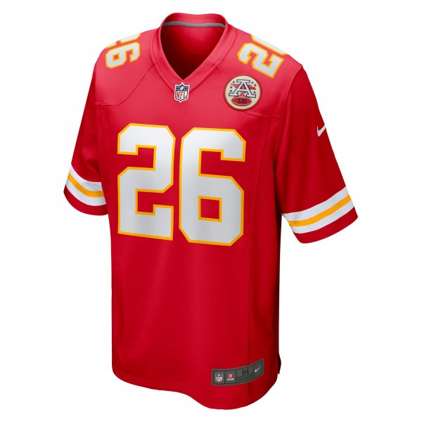 Men's Kansas City Chiefs Deon Bush Nike Red Game Player Jersey