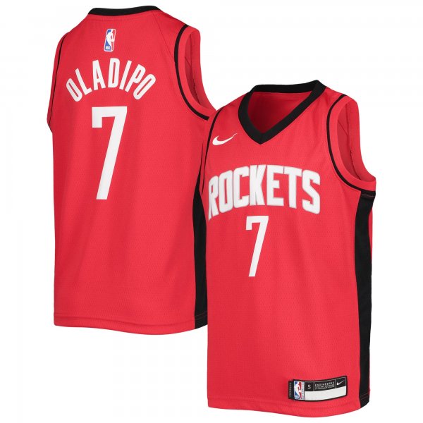 Youth Houston Rockets Victor Oladipo Nike Red Swingman Jersey - Icon Edition