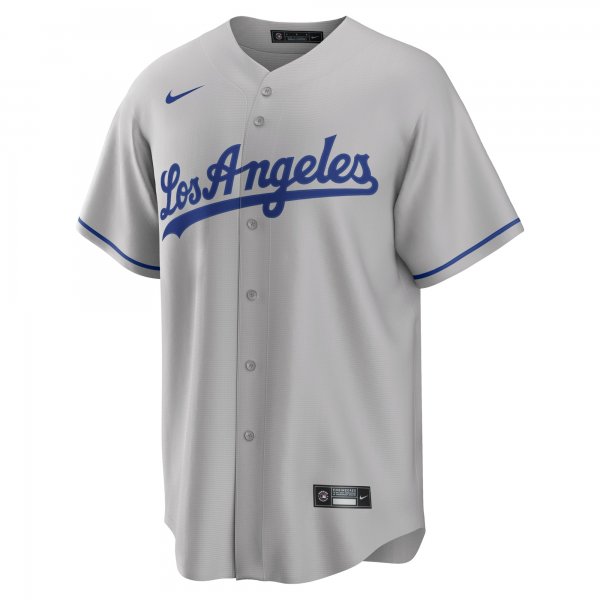 Men's Los Angeles Dodgers Freddie Freeman Nike Gray Road Replica Player Jersey