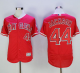 Los Angeles Angels of Anaheim #44 Reggie Jackson Red Flexbase Collection Stitched MLB Jersey