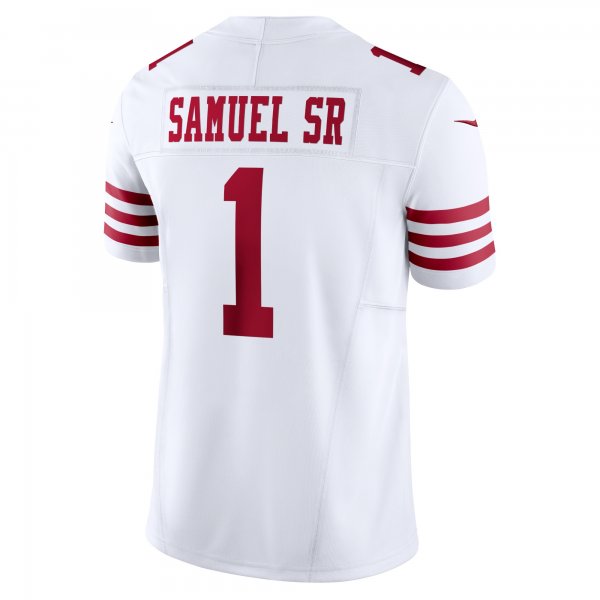 Men's San Francisco 49ers Deebo Samuel Sr Nike White Vapor F.U.S.E. Limited Jersey