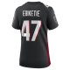 Women's Arnold Ebiketie Atlanta Falcons Nike Black Game Player Jersey