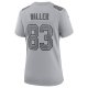 Women's Las Vegas Raiders Darren Waller Nike Gray Atmosphere Fashion Game Jersey