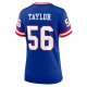 Women's New York Giants Lawrence Taylor Nike Royal Classic Retired Player Game Jersey