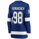 Women's Tampa Bay Lightning Mikhail Sergachev Fanatics Blue Breakaway Player Jersey