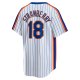 Men's New York Mets Darryl Strawberry Nike White Home Cooperstown Collection Player Jersey