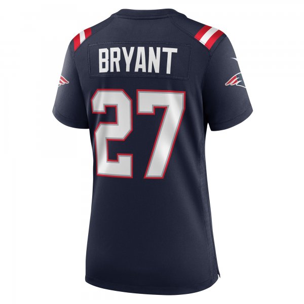 Women's New England Patriots Myles Bryant Nike Navy Game Player Jersey