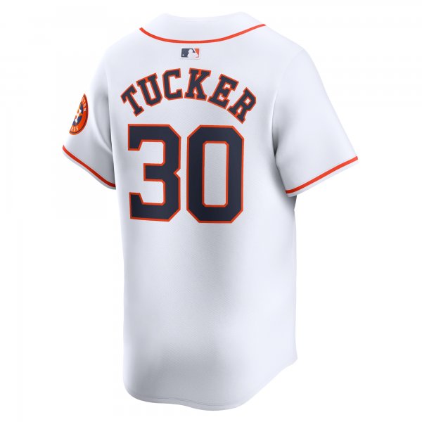 Men's Houston Astros Kyle Tucker Nike White Home Limited Player Jersey