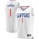 Youth LA Clippers James Harden Fanatics White Fast Break Player Jersey - Association Edition