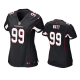 Women's Arizona Cardinals #99 J.J. Watt Black Game Jersey