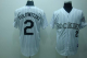 Colorado Rockies #2 Troy Tulowitzki Stitched White MLB Jersey