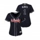 Women's Atlanta Braves Ozzie Albies Majestic Alternate 2019 Cool Base MLB Jersey