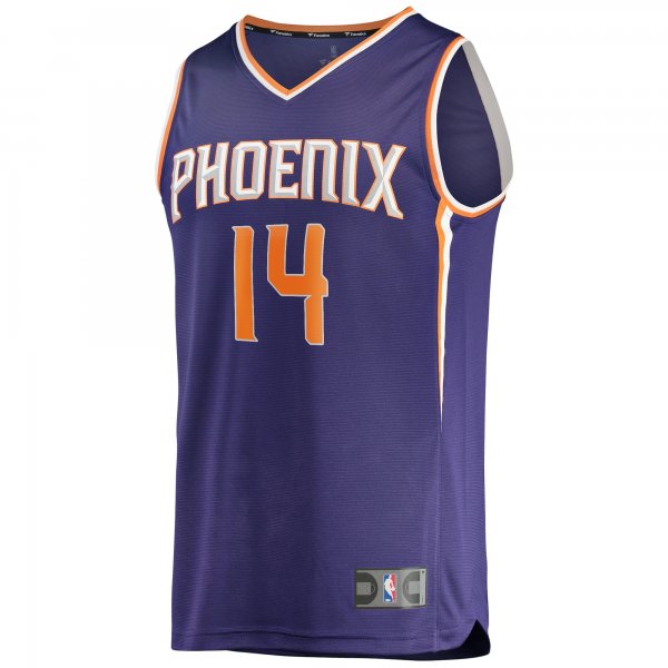 Men's Phoenix Suns Landry Shamet Fanatics Purple Fast Break Replica Jersey - Icon Edition