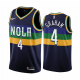 New Orleans Pelicans Devonte' Graham #4 Navy 2022-23 City Edition Jersey