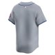 Men's New York Mets  Nike Gray Away Limited Jersey