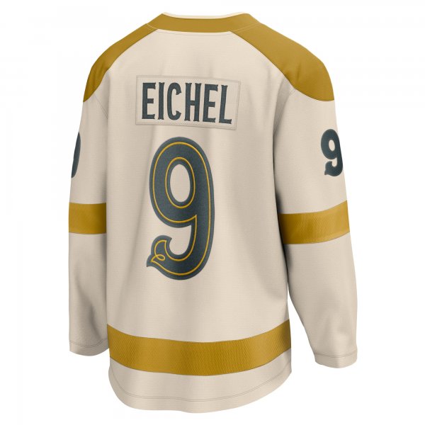 Men's Vegas Golden Knights Jack Eichel Fanatics Cream 2024 NHL Winter Classic Breakaway Player Jersey