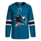 Men's San Jose Sharks adidas Teal 2021/22 Home Primegreen Jersey