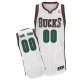 Bucks Personalized White NBA Jersey (S-3XL)