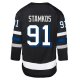 Youth Tampa Bay Lightning Steven Stamkos Black Alternate Replica Player Jersey