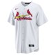 Men's St. Louis Cardinals Nike White Home Blank Replica Jersey