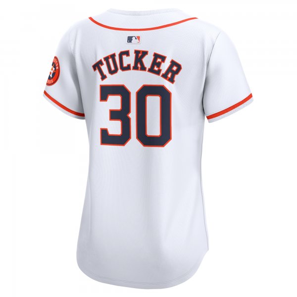 Women's Houston Astros Kyle Tucker Nike White Home Limited Player Jersey