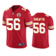 Men's Kansas City Chiefs George Karlaftis Red 2022 NFL New Draft Vapor Limited Jersey