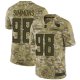 Tennessee Titans #98 Jeffery Simmons Camo Men's Stitched NFL Limited 2018 Salute To Service Jersey