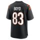 Men's Cincinnati Bengals Tyler Boyd Nike Black Player Game Jersey