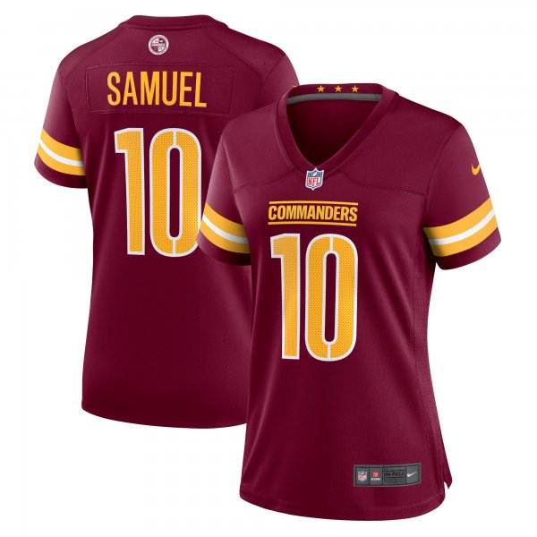 Women's Washington Commanders Curtis Samuel Nike Burgundy Player Jersey