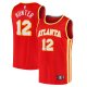 Men's Atlanta Hawks De'Andre Hunter Fanatics Red Fast Break Replica Jersey - Icon Edition