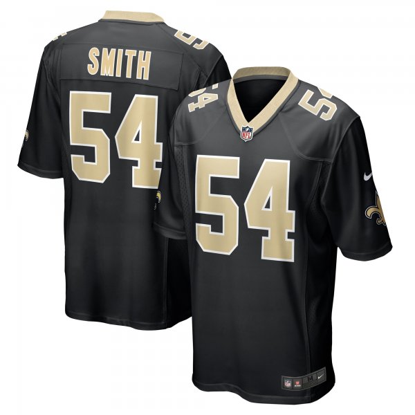 Men's New Orleans Saints Jaylon Smith Nike  Black Team Game Jersey