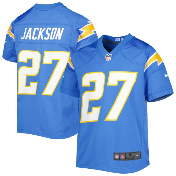 Youth Los Angeles Chargers JC Jackson Nike Powder Blue Game Jersey