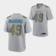 Men's Nike NFL Los Angeles Chargers Drue Tranquill #49 Gray Atmosphere Fashion Game Jersey