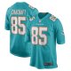 Men's Miami Dolphins River Cracraft Nike Aqua Game Player Jersey