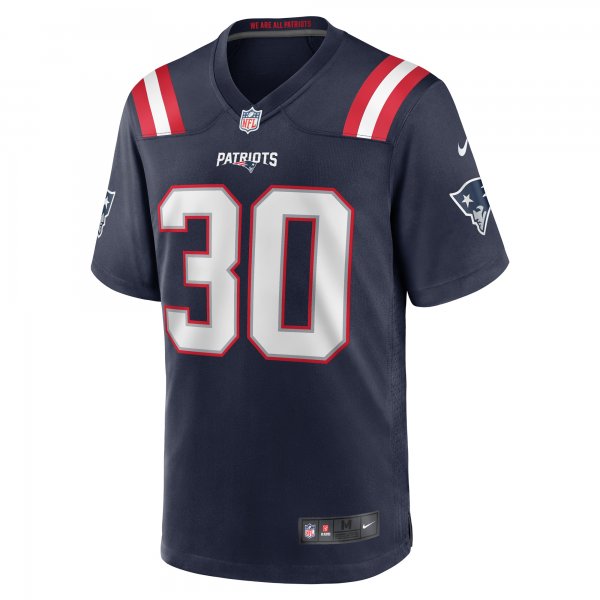 Men's New England Patriots Marte Mapu Nike  Navy Team Game Jersey