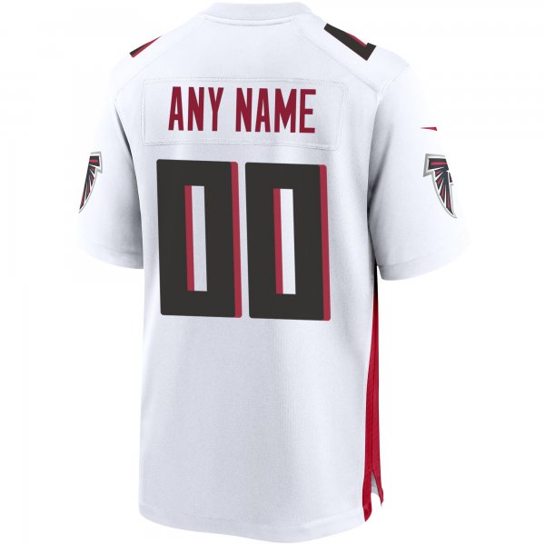 Men's Atlanta Falcons Nike White Custom Game Jersey